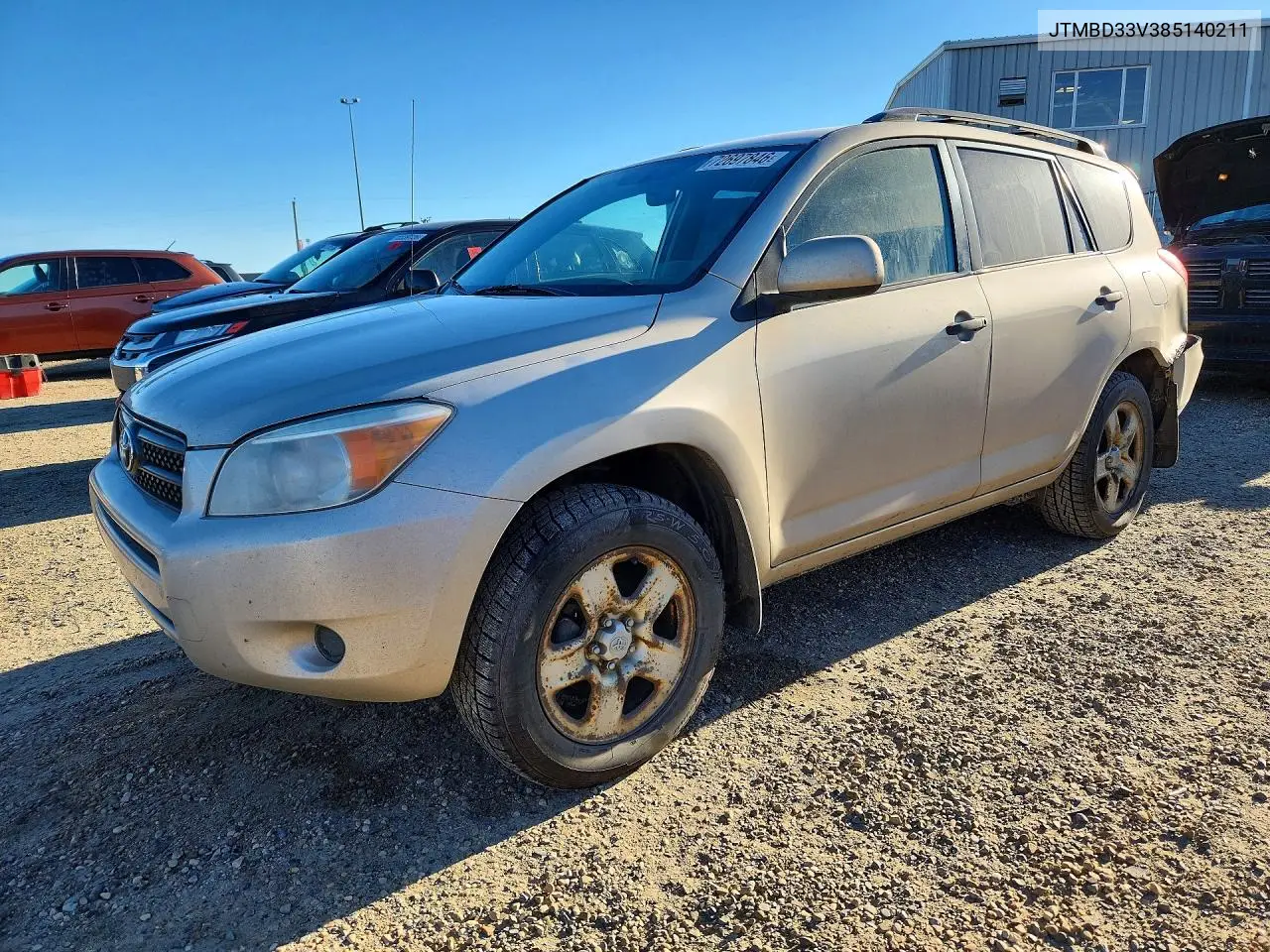 TOYOTA RAV 4 2008, VIN JTMBD33V385140211