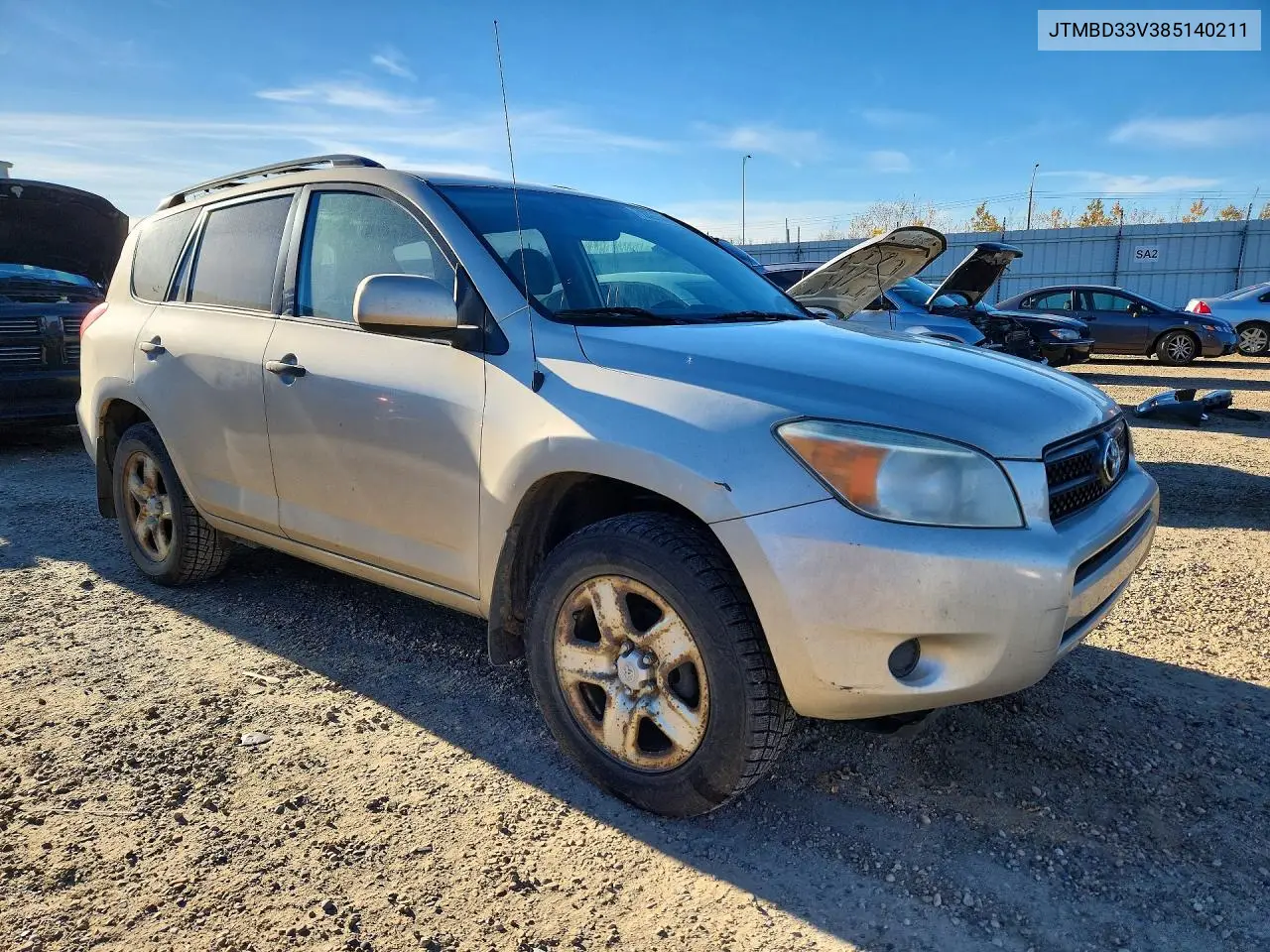 2008 TOYOTA RAV 4 VIN JTMBD33V385140211 — фото 4