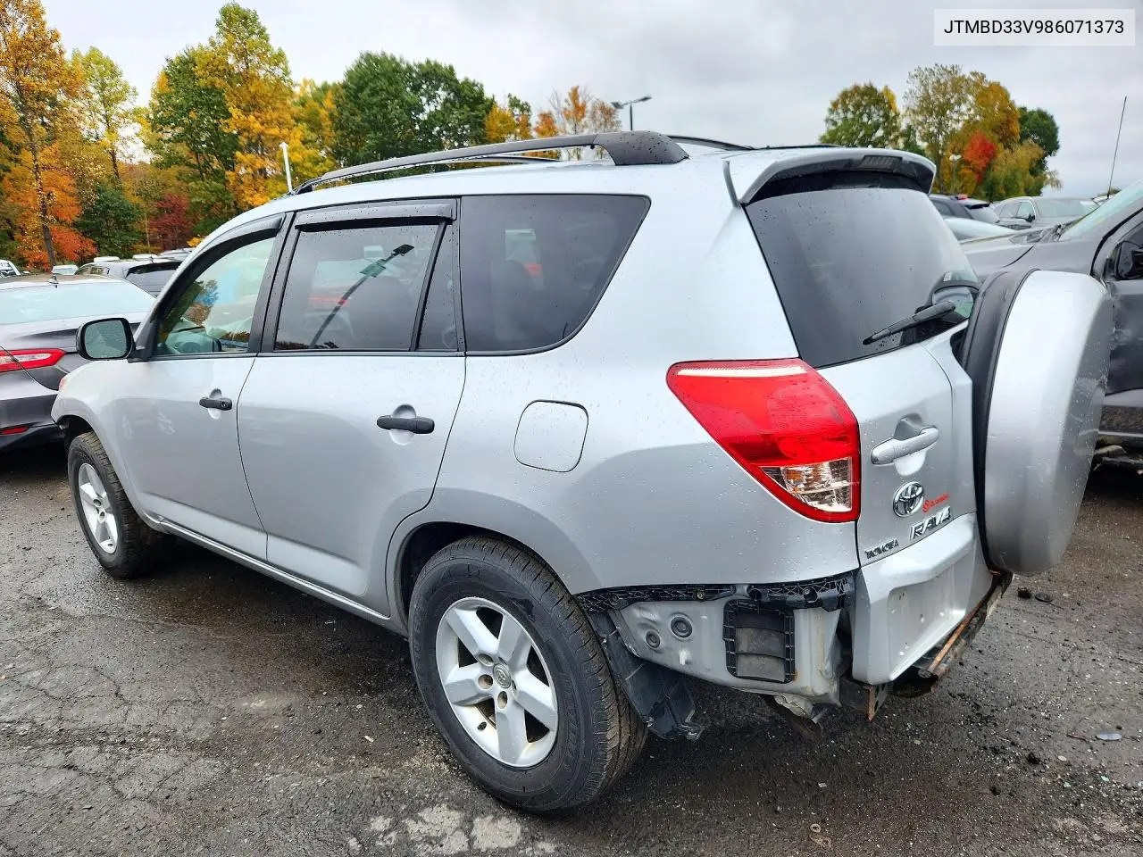2008 TOYOTA RAV 4 VIN JTMBD33V986071373 — фото 2