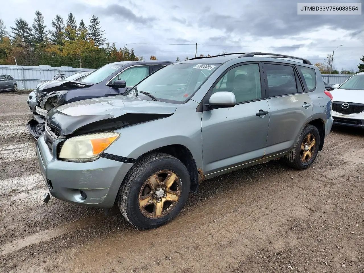 TOYOTA RAV 4 2008, VIN JTMBD33V786083554