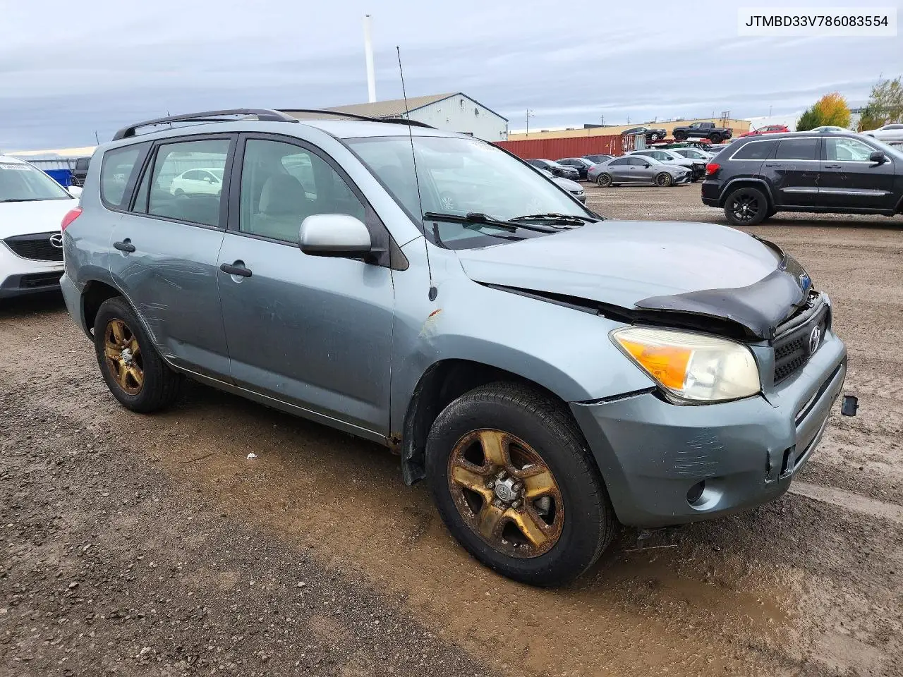 2008 TOYOTA RAV 4 VIN JTMBD33V786083554 — фото 4