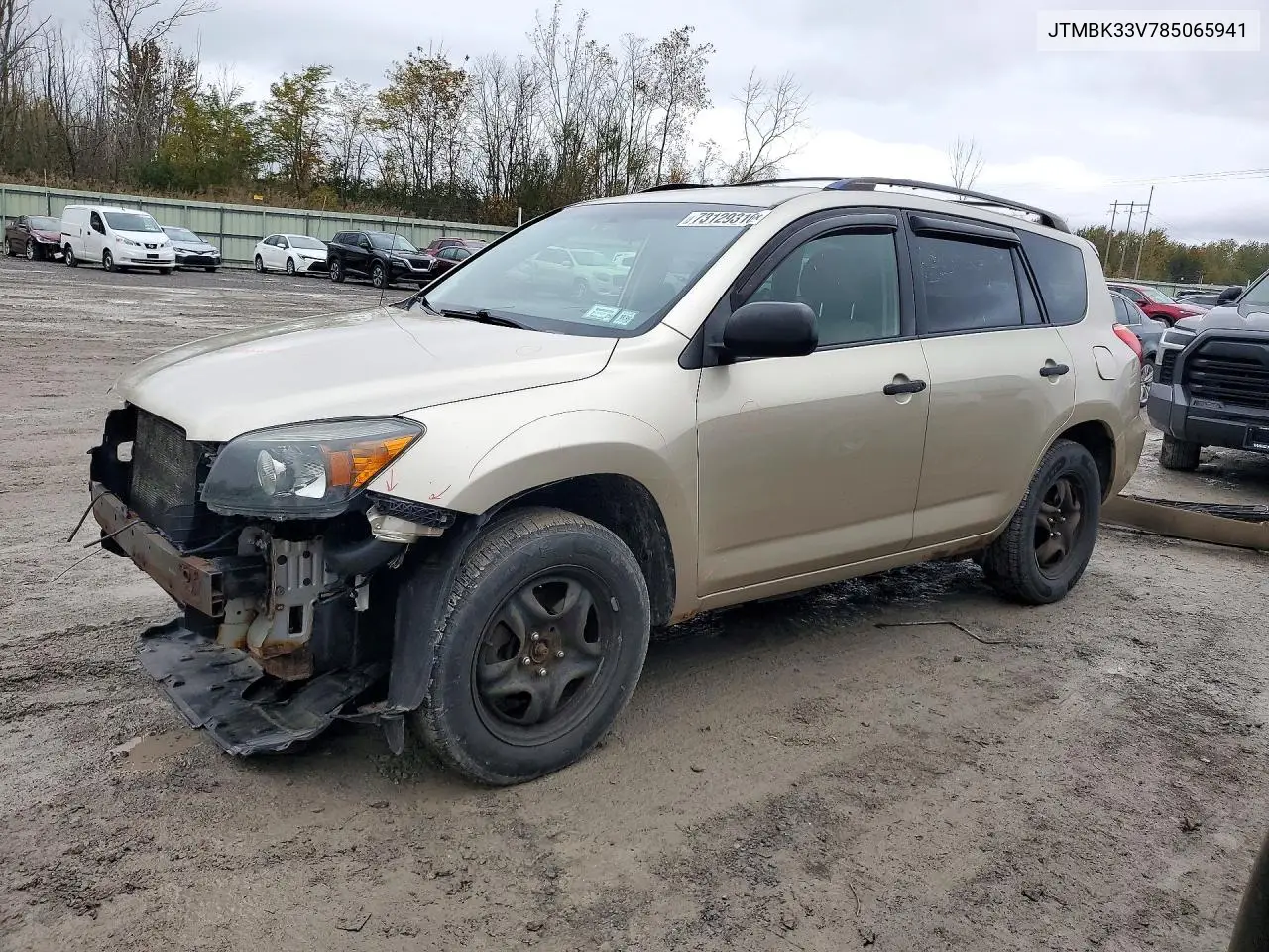 TOYOTA RAV 4 2008, VIN JTMBK33V785065941