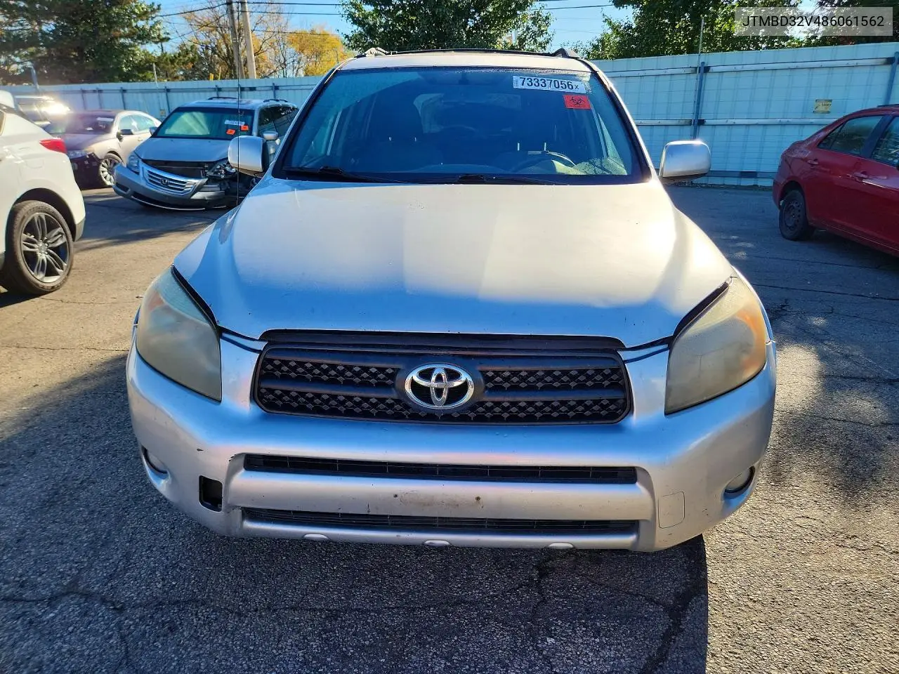 2008 TOYOTA RAV 4 VIN JTMBD32V486061562 — фото 5