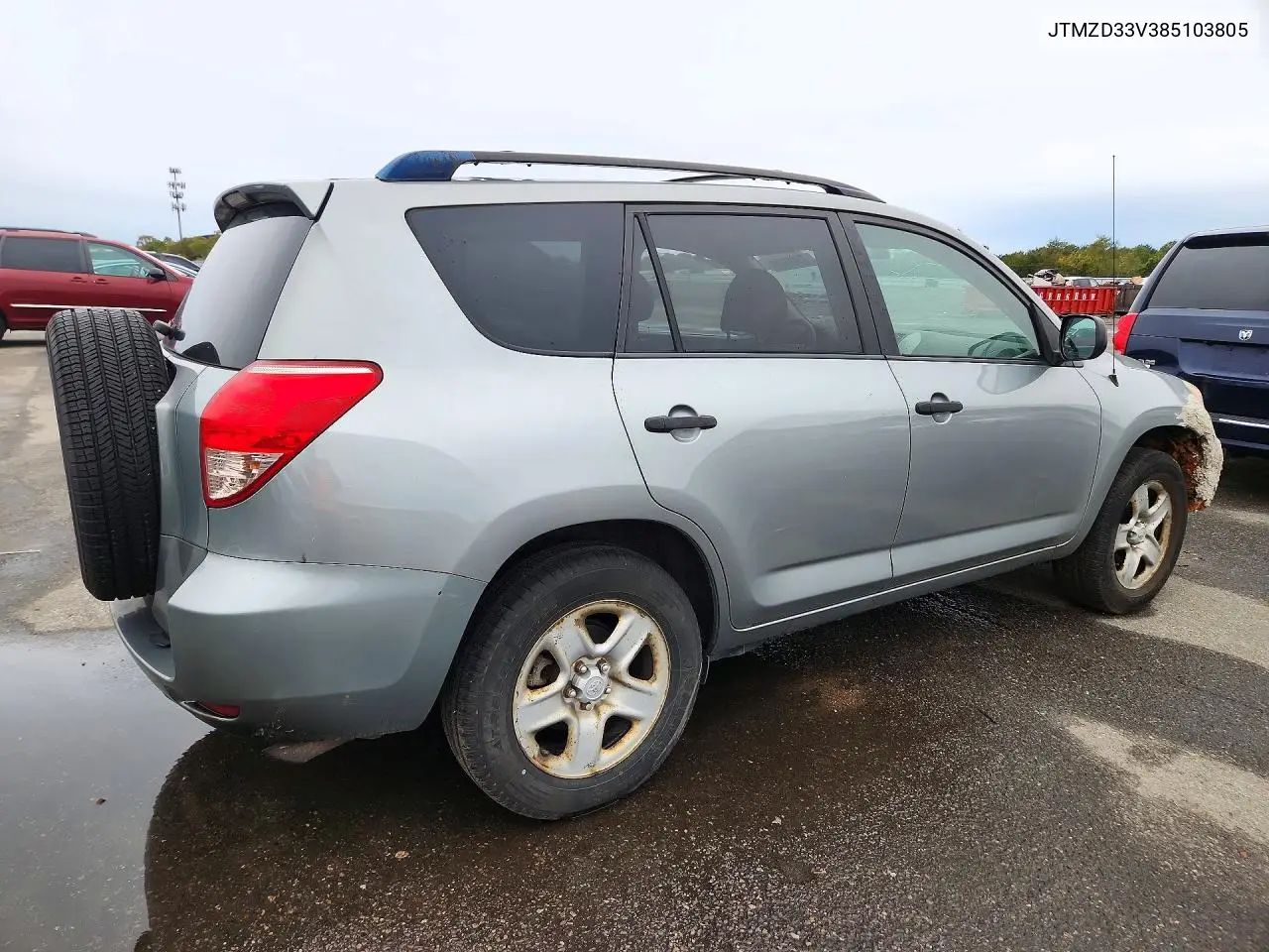 2008 TOYOTA RAV 4 VIN JTMZD33V385103805 — фото 3