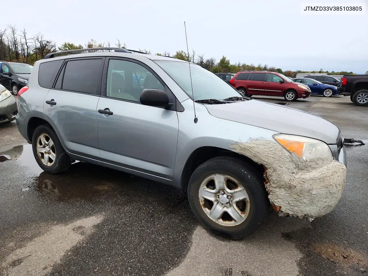 2008 TOYOTA RAV 4 VIN JTMZD33V385103805 — фото 4