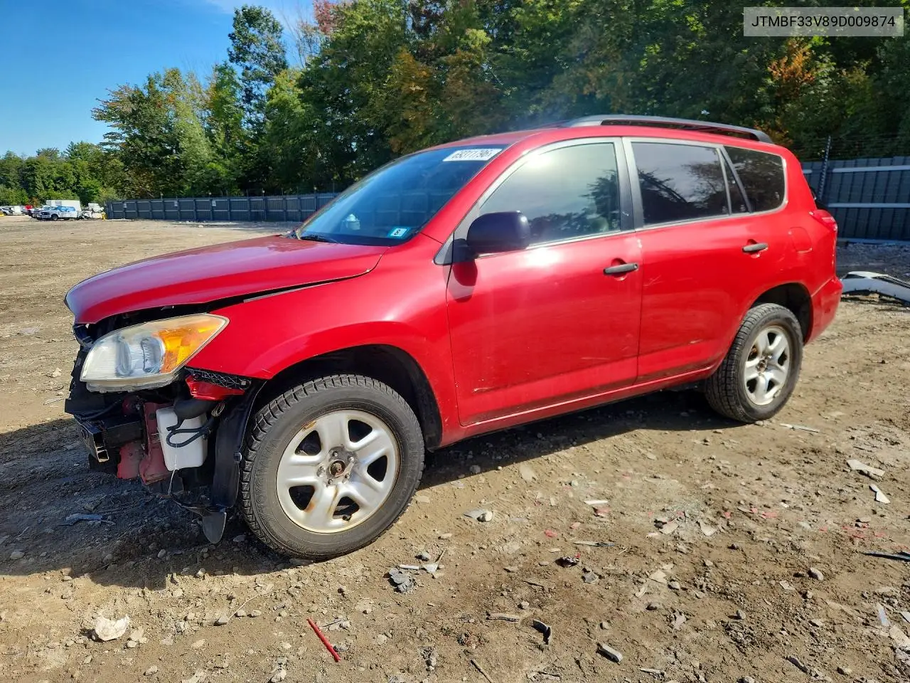 TOYOTA RAV 4 2009, VIN JTMBF33V89D009874