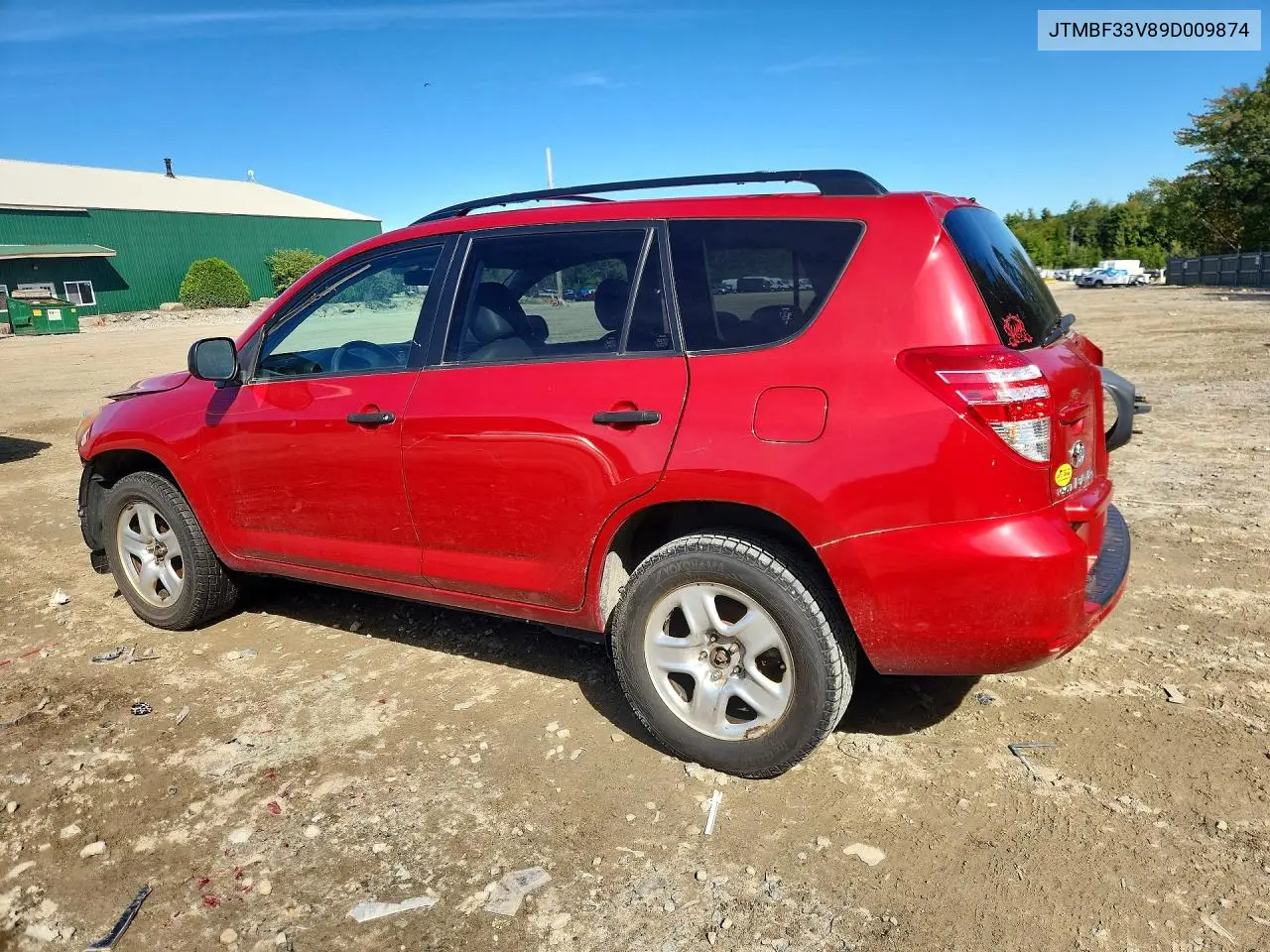 2009 TOYOTA RAV 4 VIN JTMBF33V89D009874 — фото 2