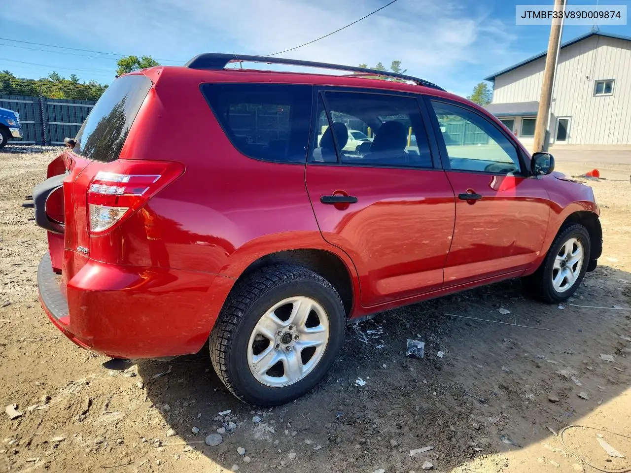 2009 TOYOTA RAV 4 VIN JTMBF33V89D009874 — фото 3