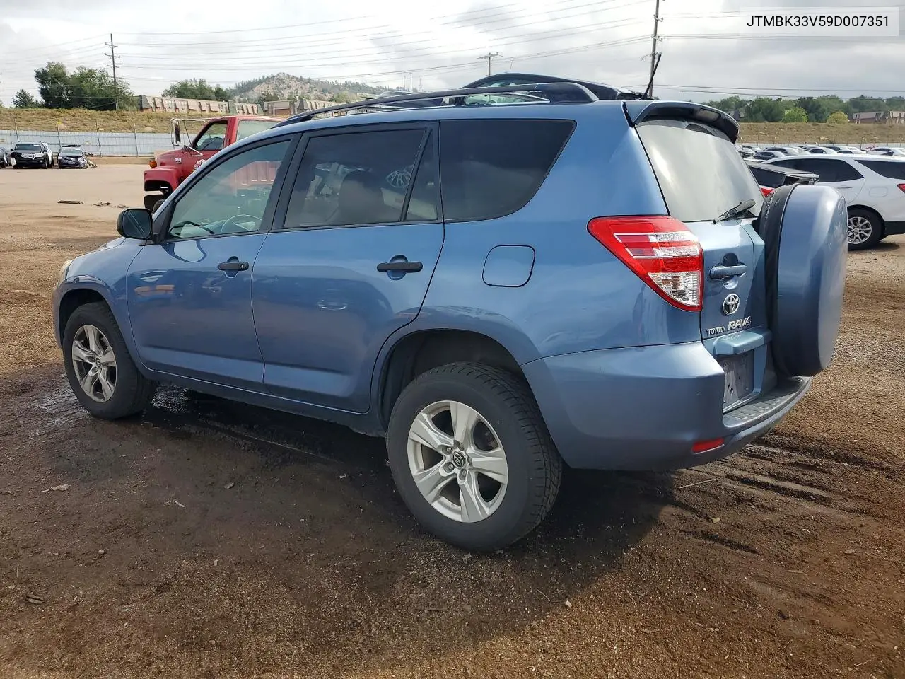 2009 TOYOTA RAV 4 VIN JTMBK33V59D007351 — фото 2