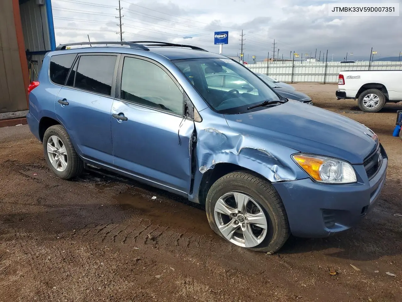 2009 TOYOTA RAV 4 VIN JTMBK33V59D007351 — фото 4