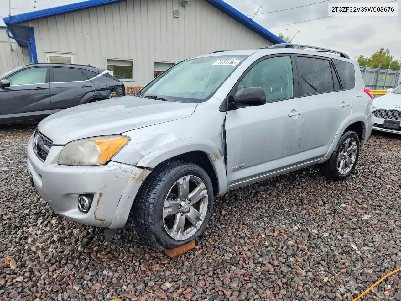TOYOTA RAV 4 2009, VIN 2T3ZF32V39W003676