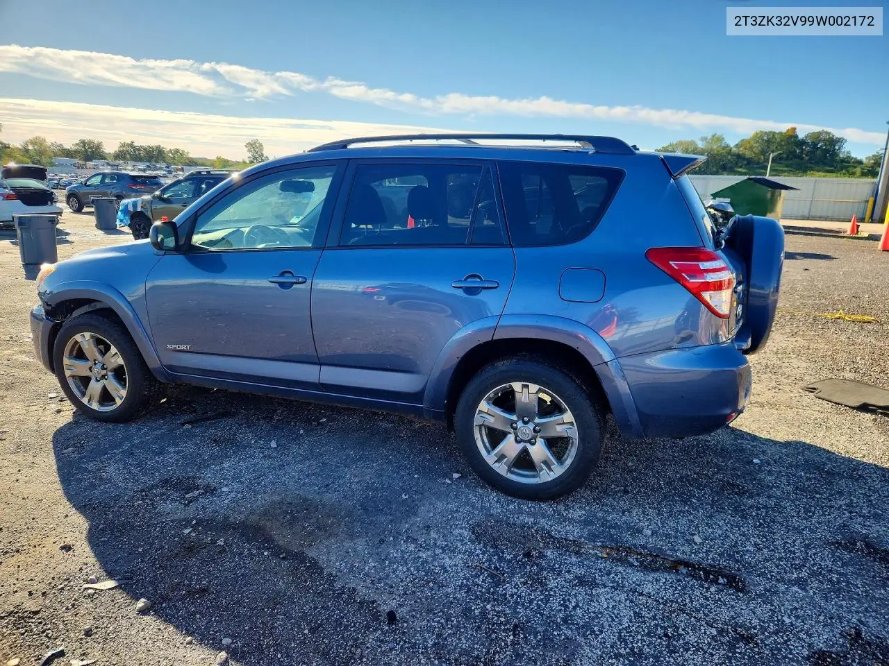 2009 TOYOTA RAV 4 VIN 2T3ZK32V99W002172 — фото 2