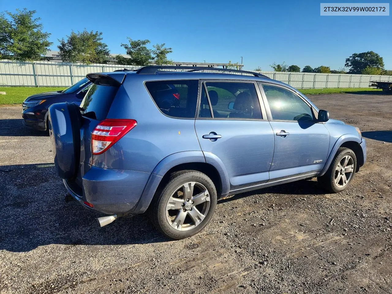 2009 TOYOTA RAV 4 VIN 2T3ZK32V99W002172 — фото 3