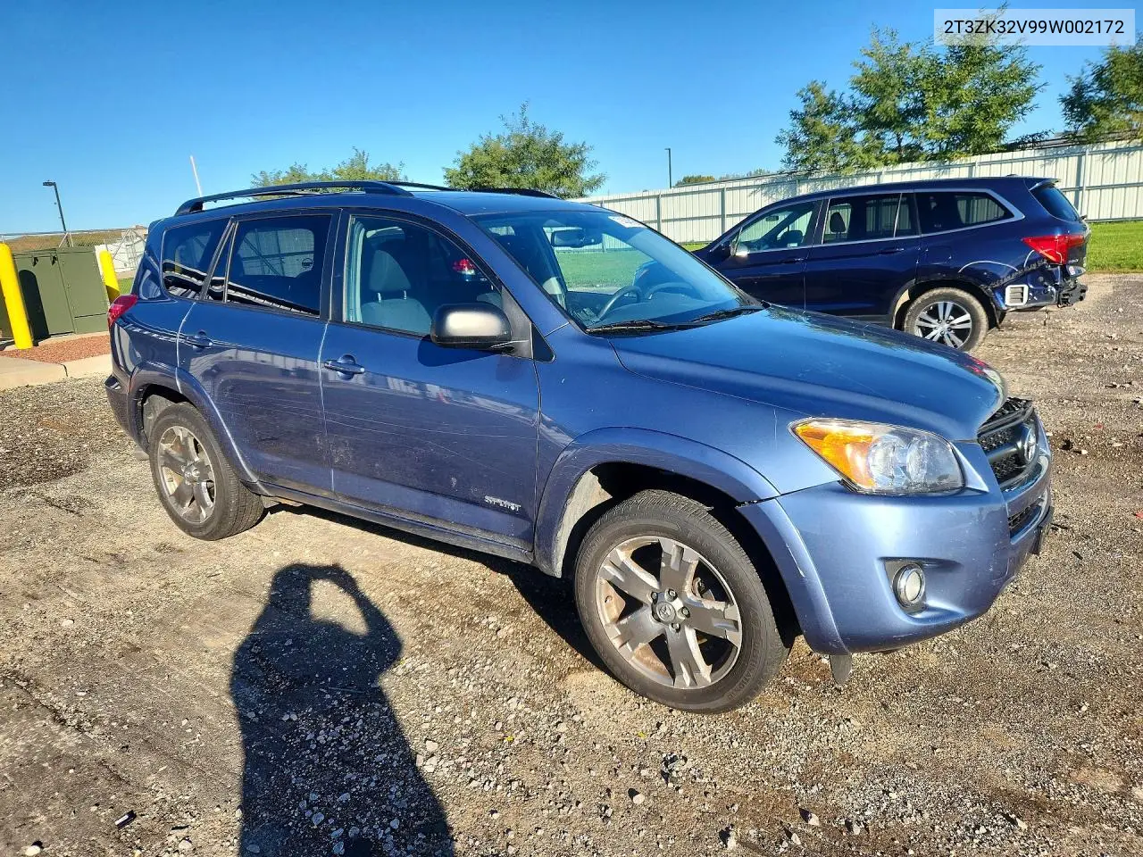 2009 TOYOTA RAV 4 VIN 2T3ZK32V99W002172 — фото 4