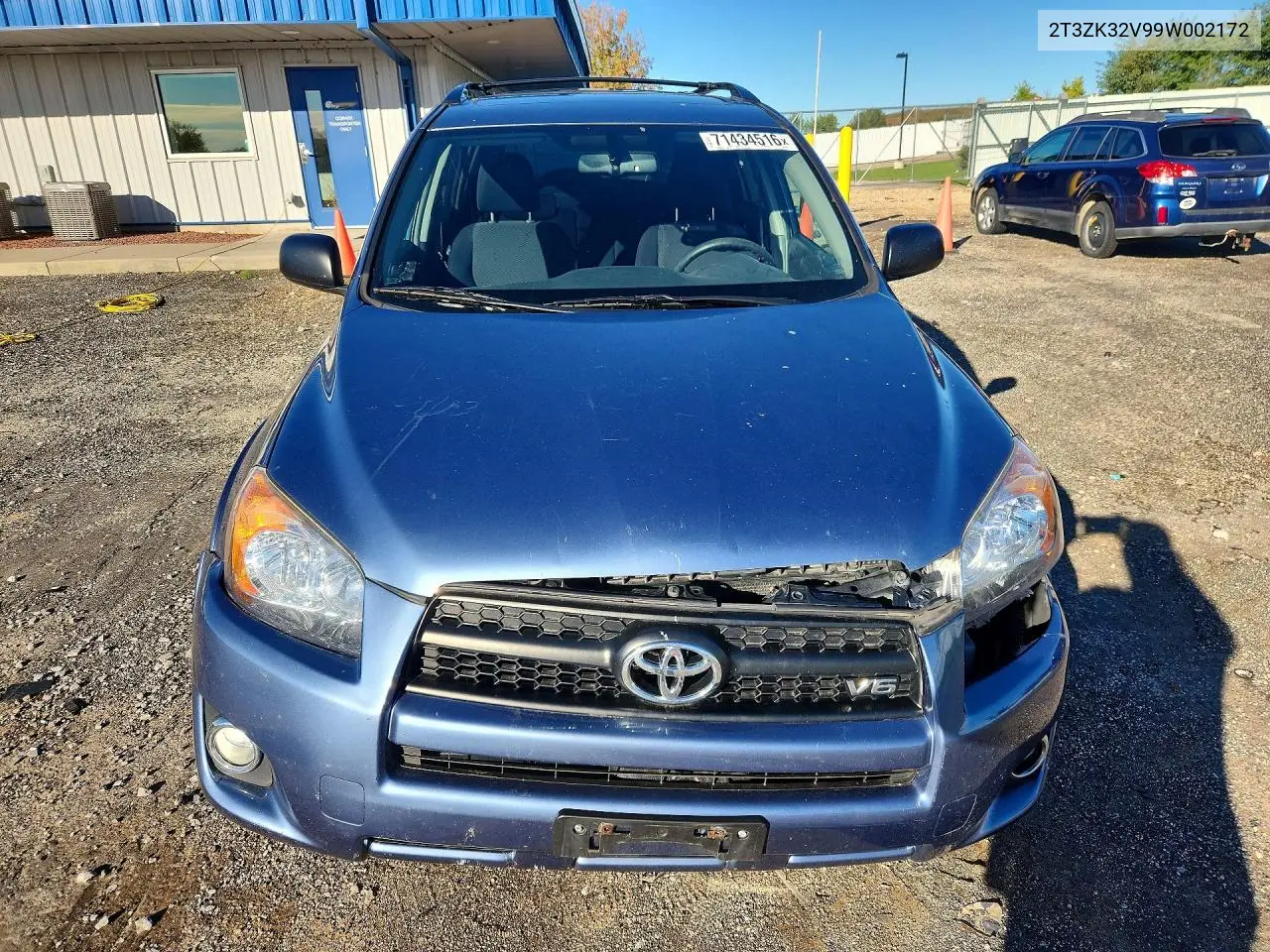 2009 TOYOTA RAV 4 VIN 2T3ZK32V99W002172 — фото 5