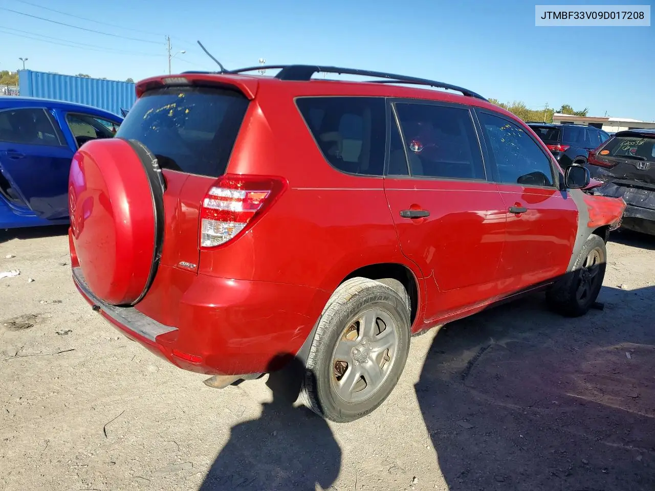 2009 TOYOTA RAV 4 VIN JTMBF33V09D017208 — фото 3