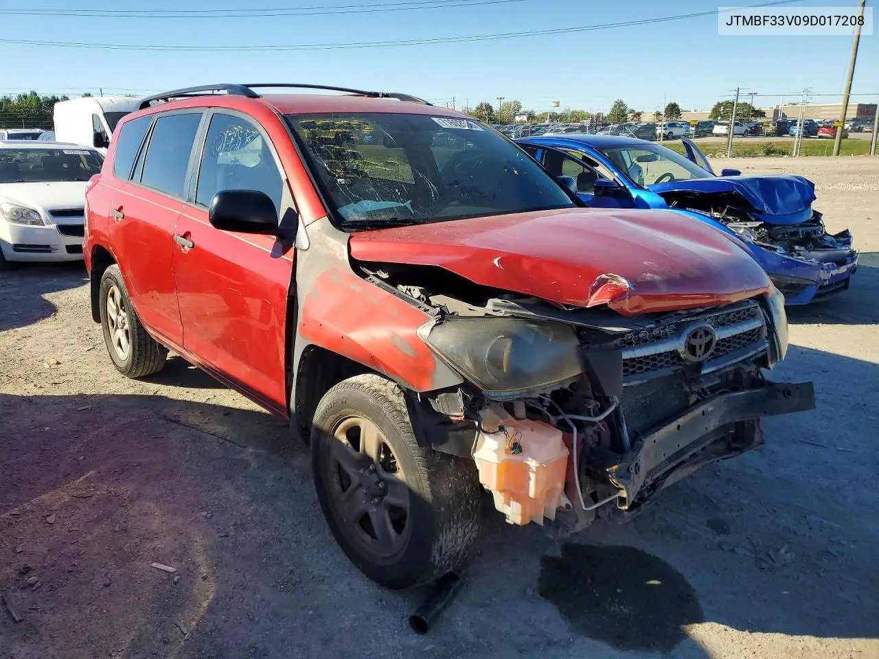 2009 TOYOTA RAV 4 VIN JTMBF33V09D017208 — фото 4