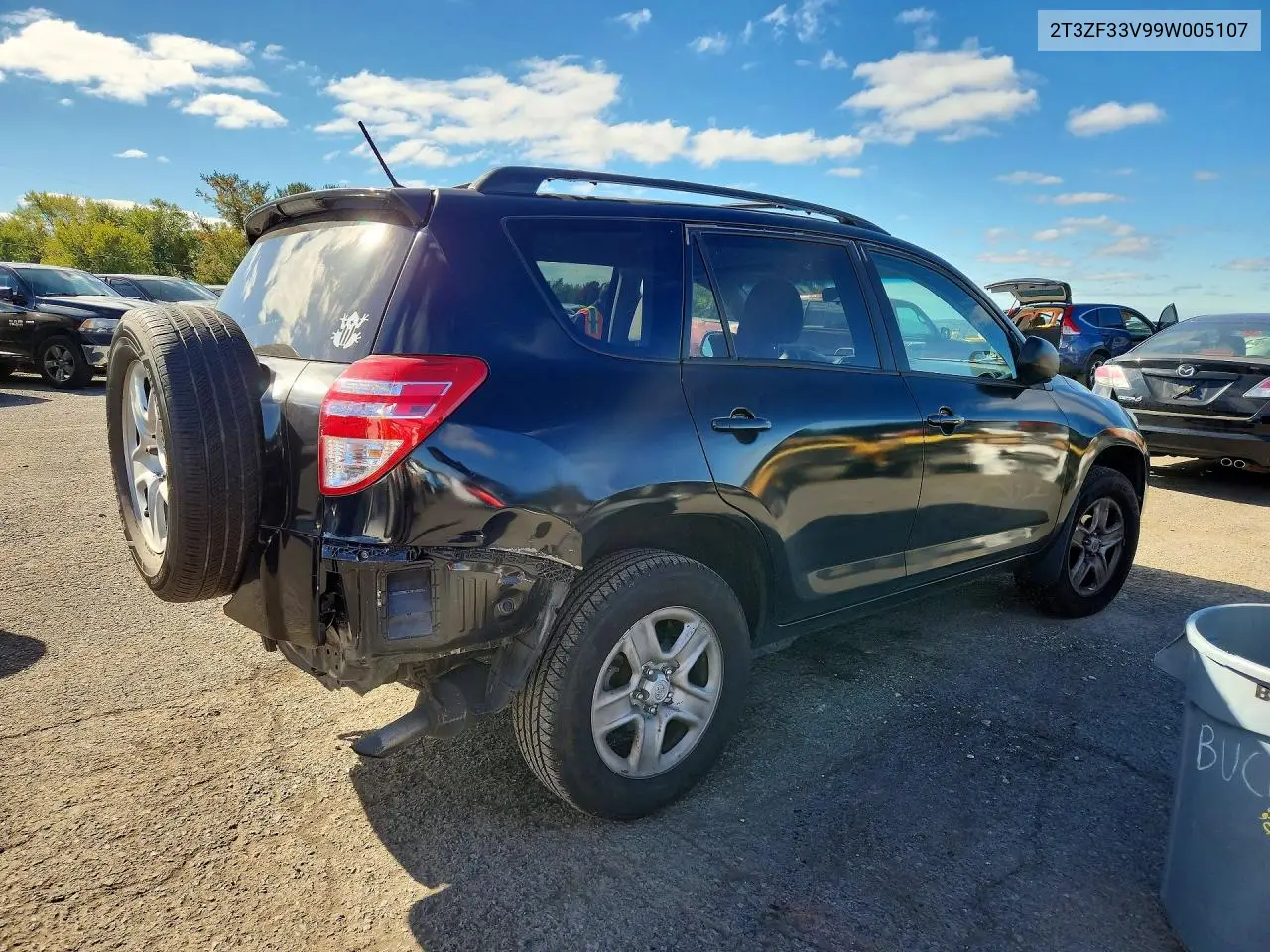 2009 TOYOTA RAV 4 VIN 2T3ZF33V99W005107 — фото 3