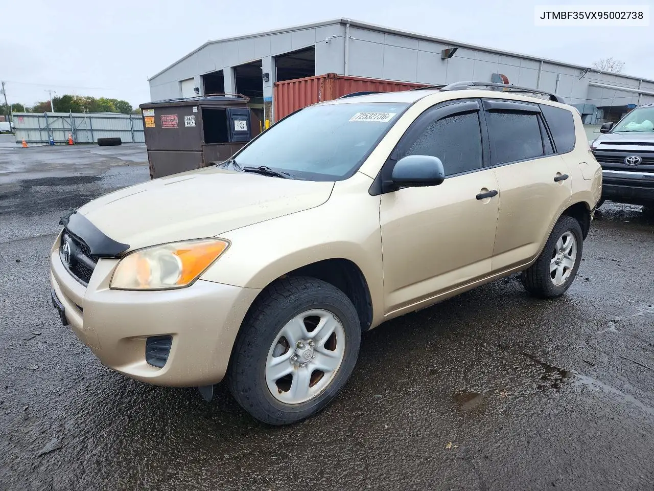 TOYOTA RAV 4 2009, VIN JTMBF35VX95002738