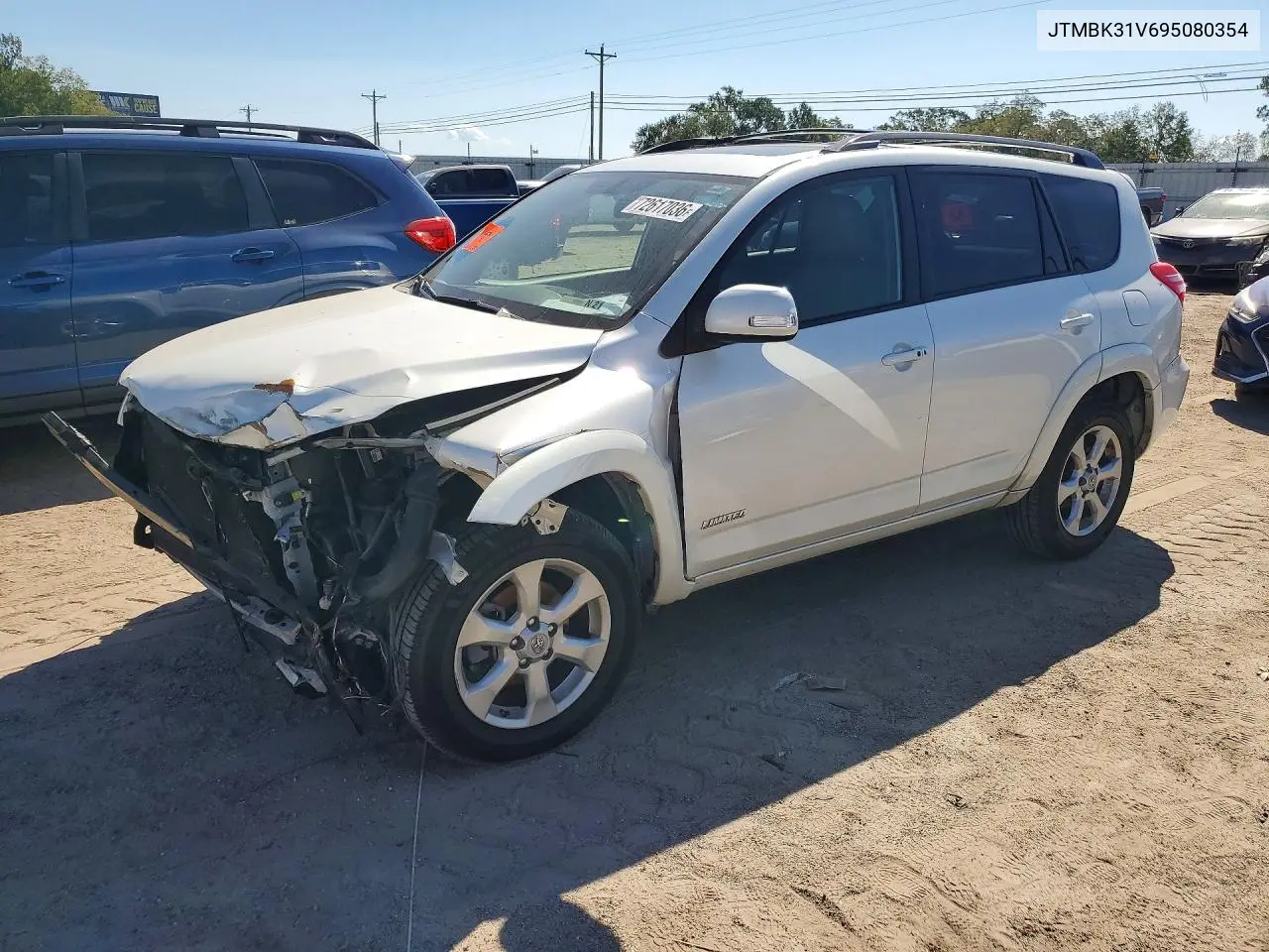 TOYOTA RAV 4 2009, VIN JTMBK31V695080354