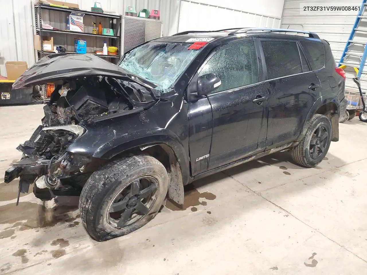 TOYOTA RAV 4 2009, VIN 2T3ZF31V59W008461
