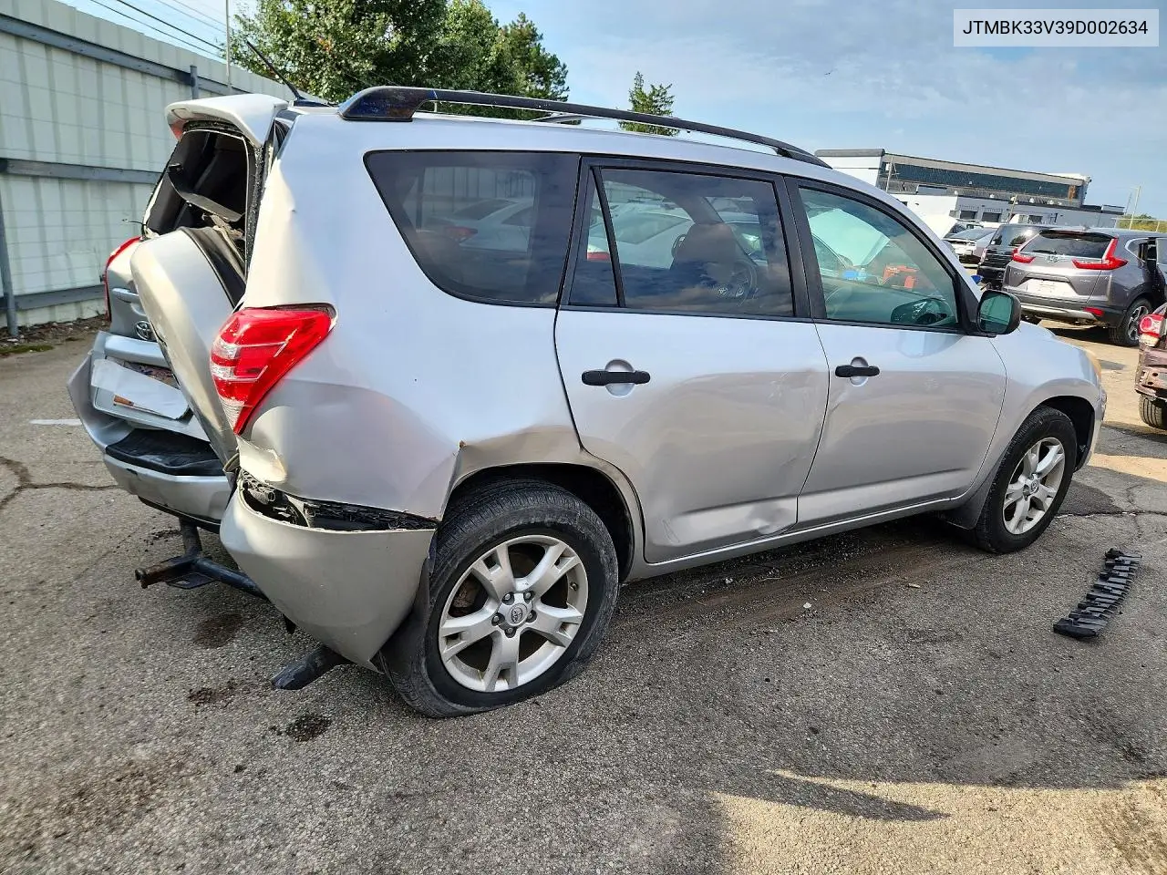 2009 TOYOTA RAV 4 VIN JTMBK33V39D002634 — фото 3