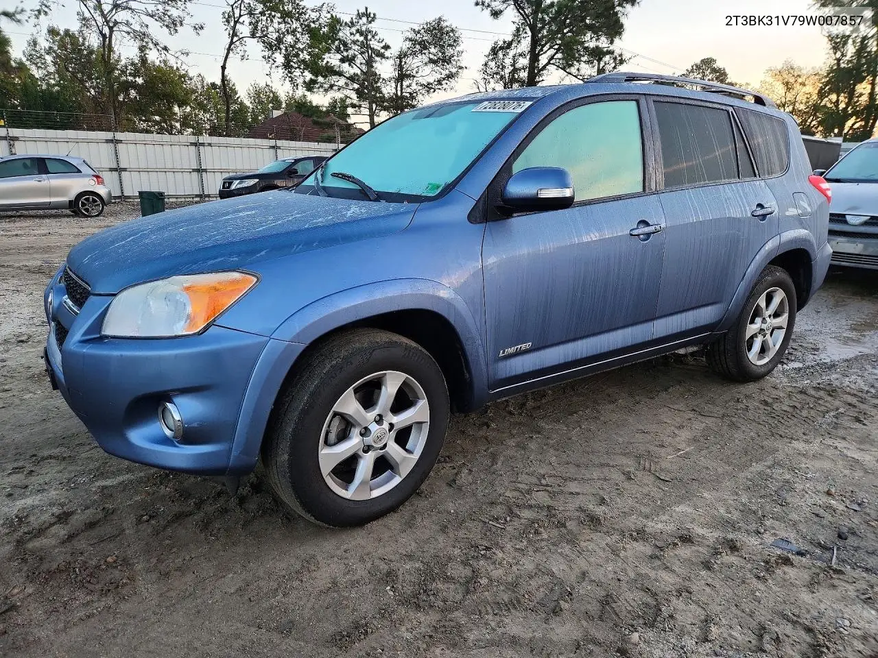 TOYOTA RAV 4 2009, VIN 2T3BK31V79W007857