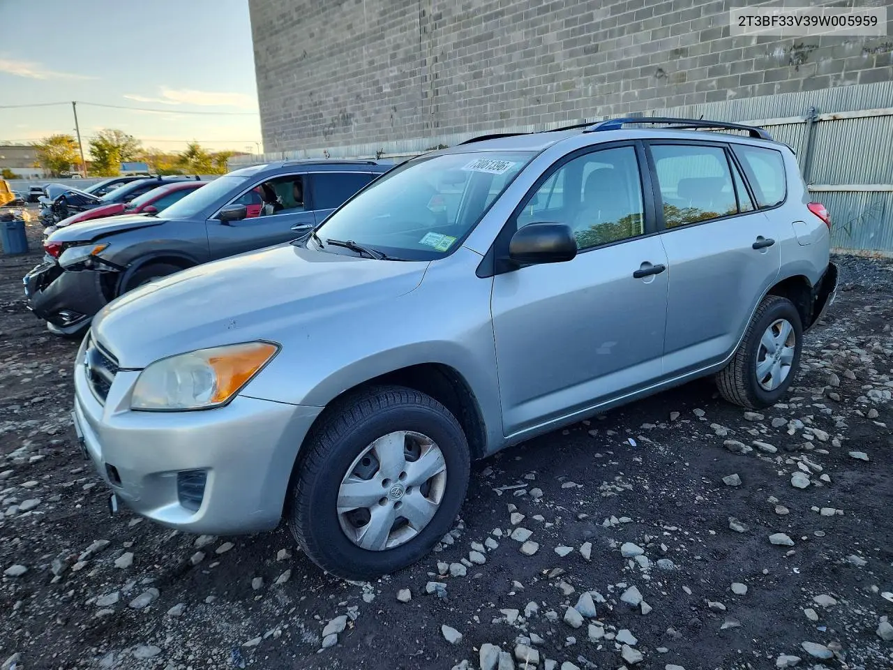 TOYOTA RAV 4 2009, VIN 2T3BF33V39W005959