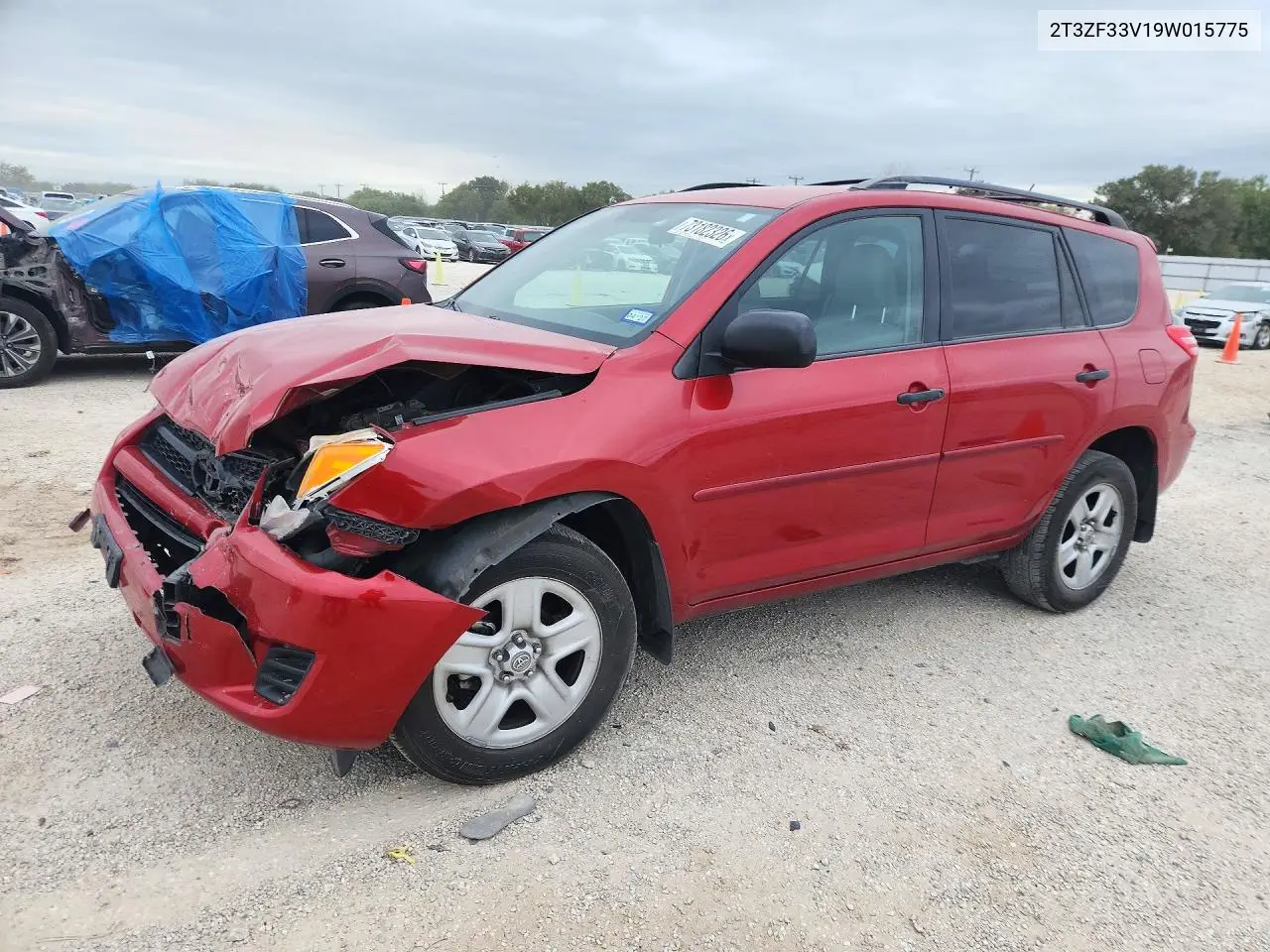 TOYOTA RAV 4 2009, VIN 2T3ZF33V19W015775