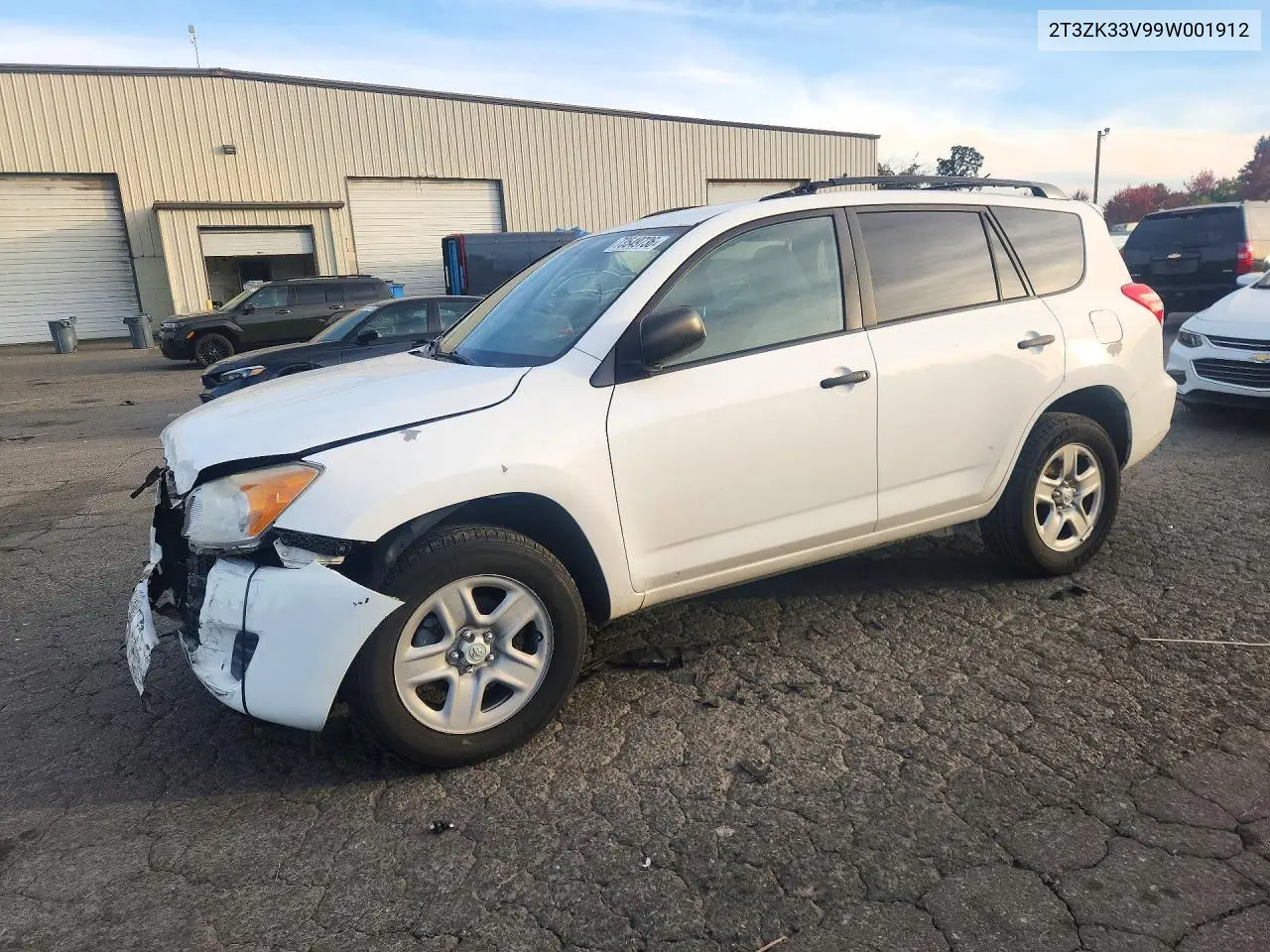 TOYOTA RAV 4 2009, VIN 2T3ZK33V99W001912