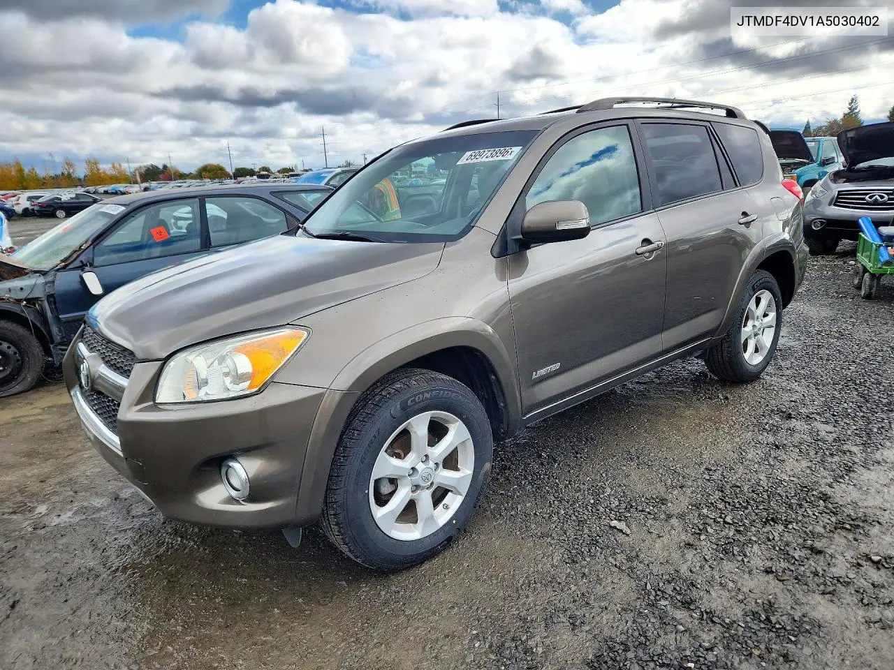 TOYOTA RAV 4 2010, VIN JTMDF4DV1A5030402