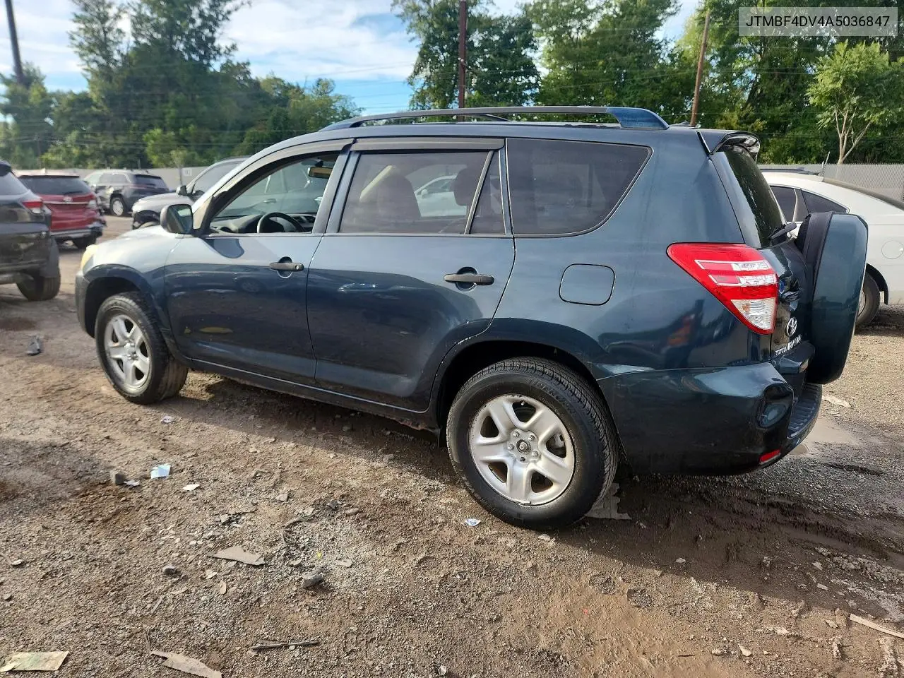 2010 TOYOTA RAV 4 VIN JTMBF4DV4A5036847 — фото 2