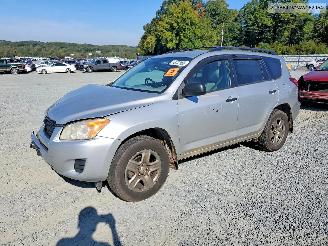 TOYOTA RAV 4 2010, VIN 2T3BF4DV2AW062954