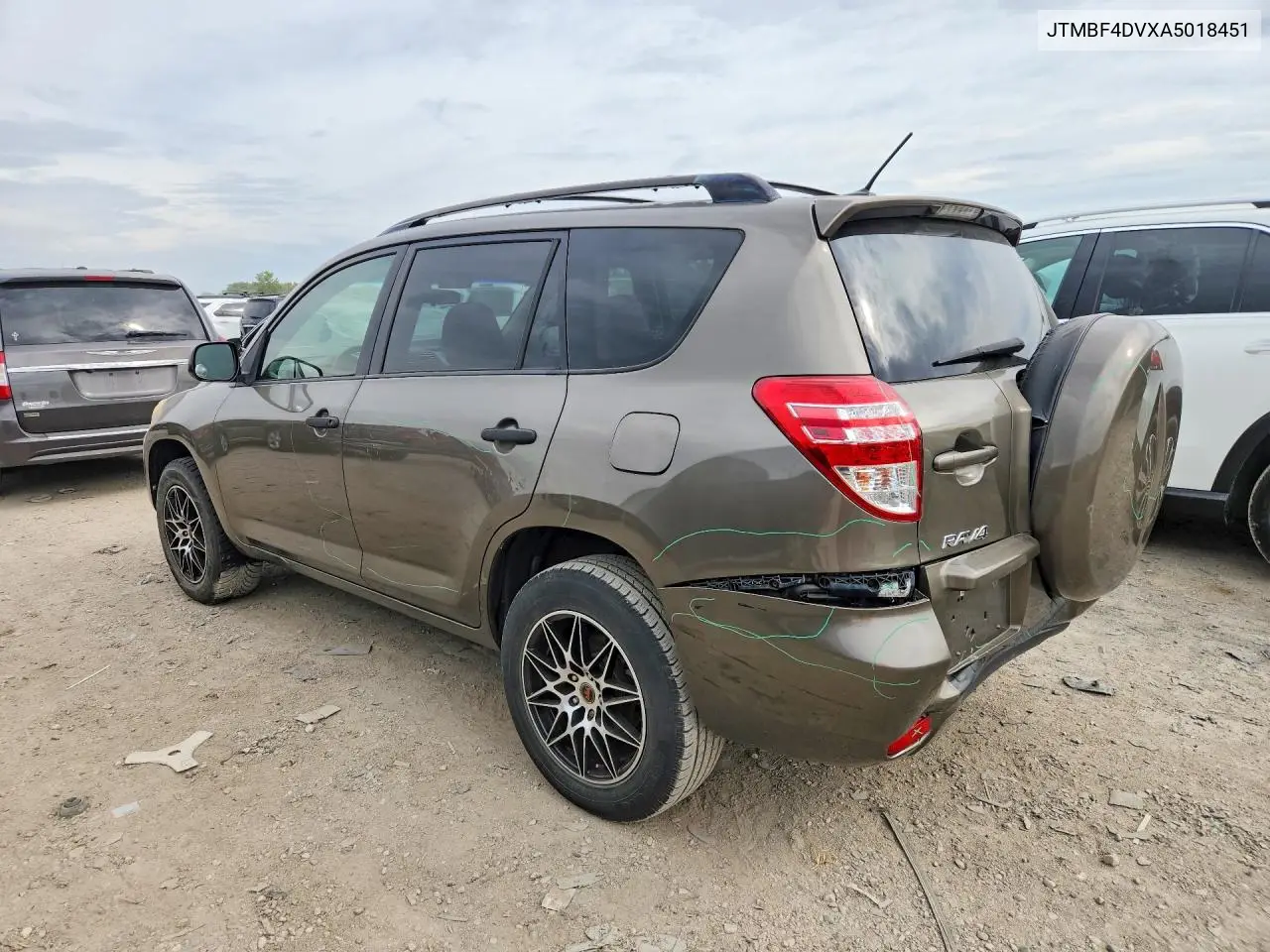 2010 TOYOTA RAV 4 VIN JTMBF4DVXA5018451 — фото 2
