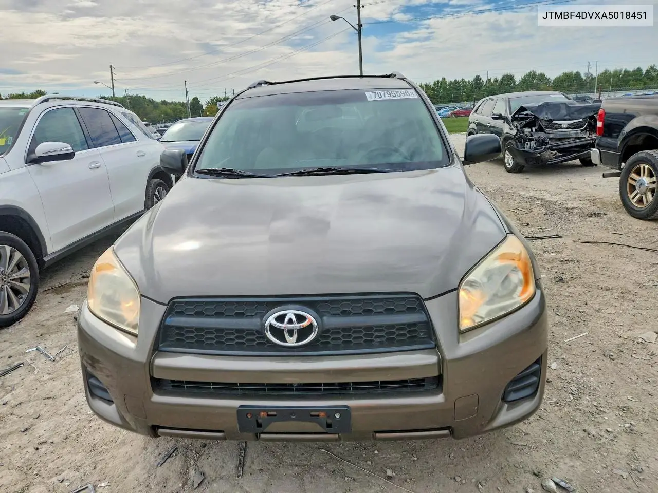 2010 TOYOTA RAV 4 VIN JTMBF4DVXA5018451 — фото 5