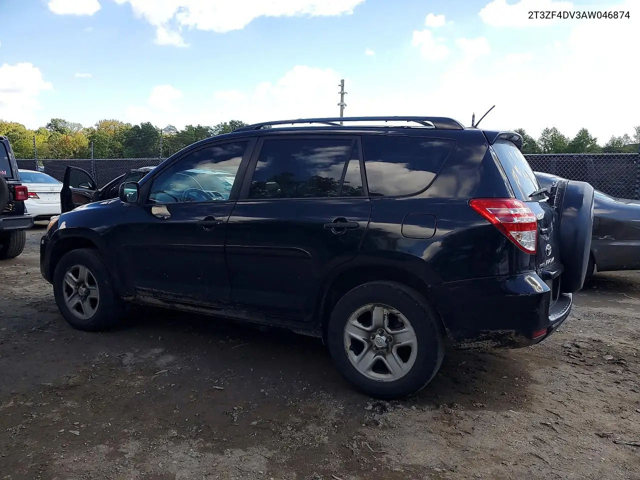 2010 TOYOTA RAV 4 VIN 2T3ZF4DV3AW046874 — фото 2