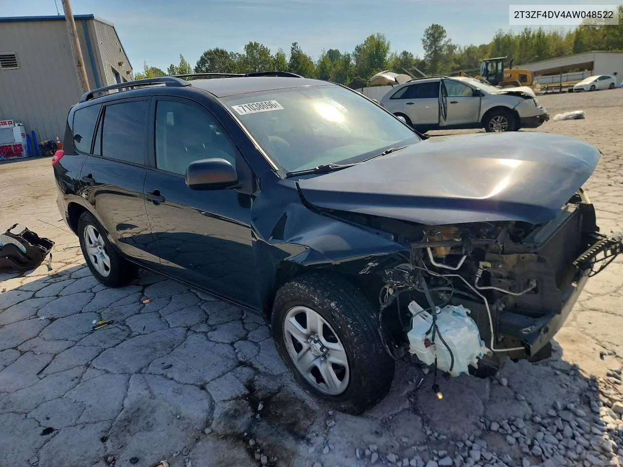2010 TOYOTA RAV 4 VIN 2T3ZF4DV4AW048522 — фото 4