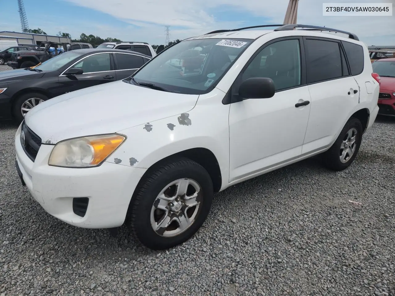 TOYOTA RAV 4 2010, VIN 2T3BF4DV5AW030645