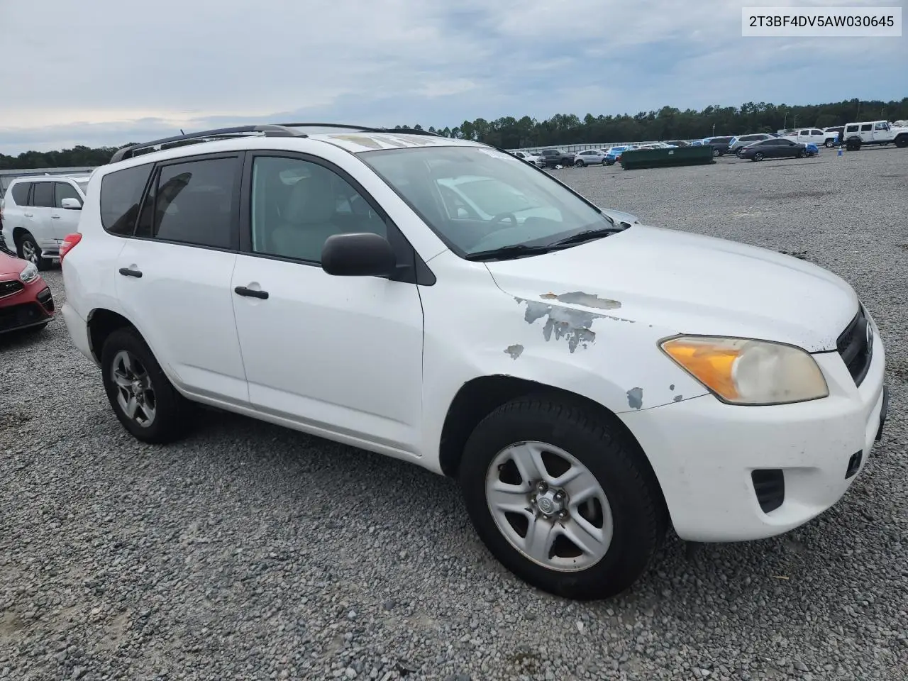 2010 TOYOTA RAV 4 VIN 2T3BF4DV5AW030645 — фото 4