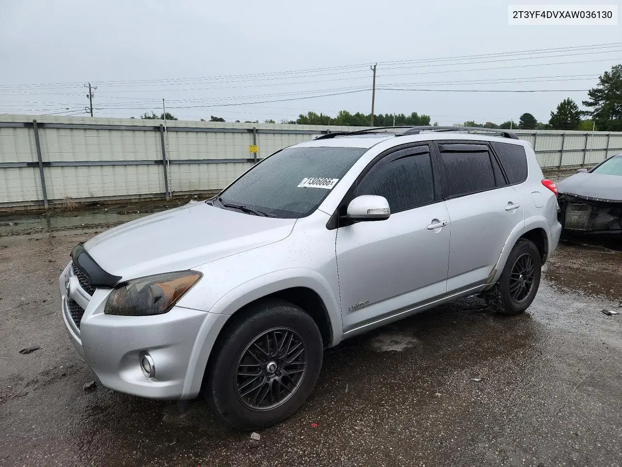 TOYOTA RAV 4 2010, VIN 2T3YF4DVXAW036130