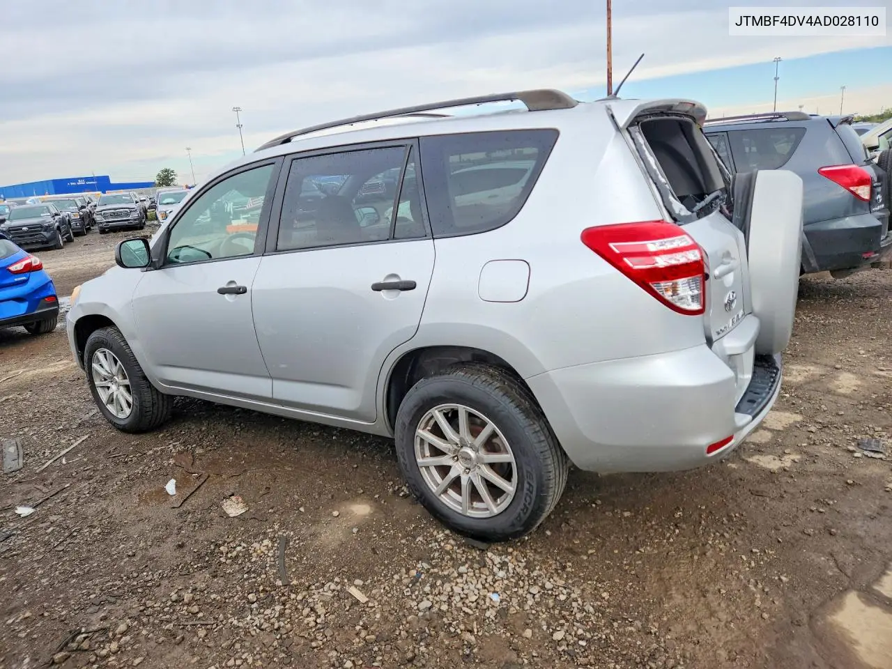 2010 TOYOTA RAV 4 VIN JTMBF4DV4AD028110 — фото 2