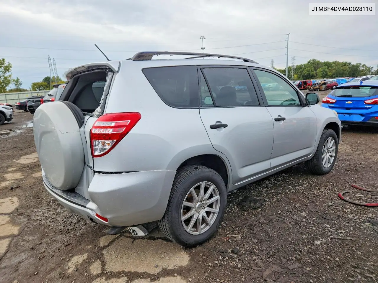 2010 TOYOTA RAV 4 VIN JTMBF4DV4AD028110 — фото 3