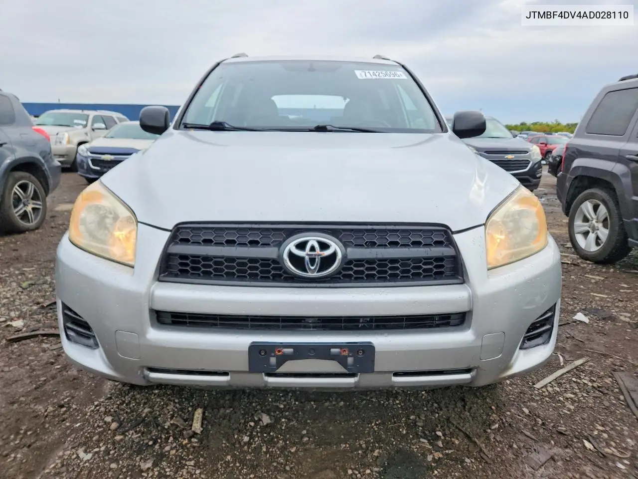 2010 TOYOTA RAV 4 VIN JTMBF4DV4AD028110 — фото 5