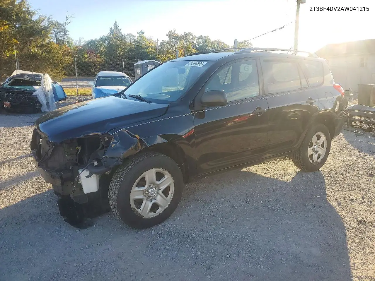 TOYOTA RAV 4 2010, VIN 2T3BF4DV2AW041215