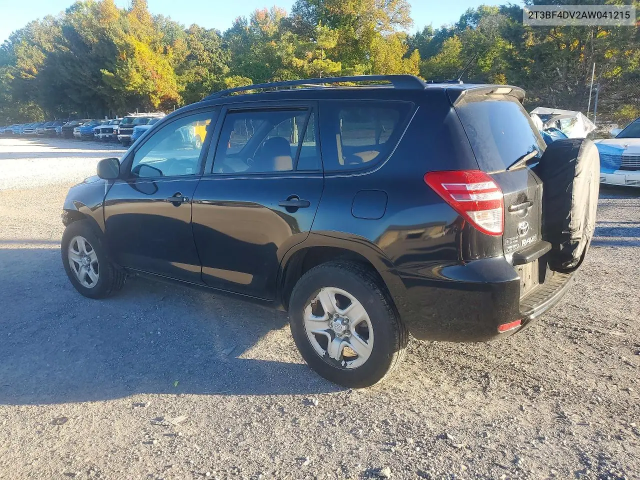 2010 TOYOTA RAV 4 VIN 2T3BF4DV2AW041215 — фото 2
