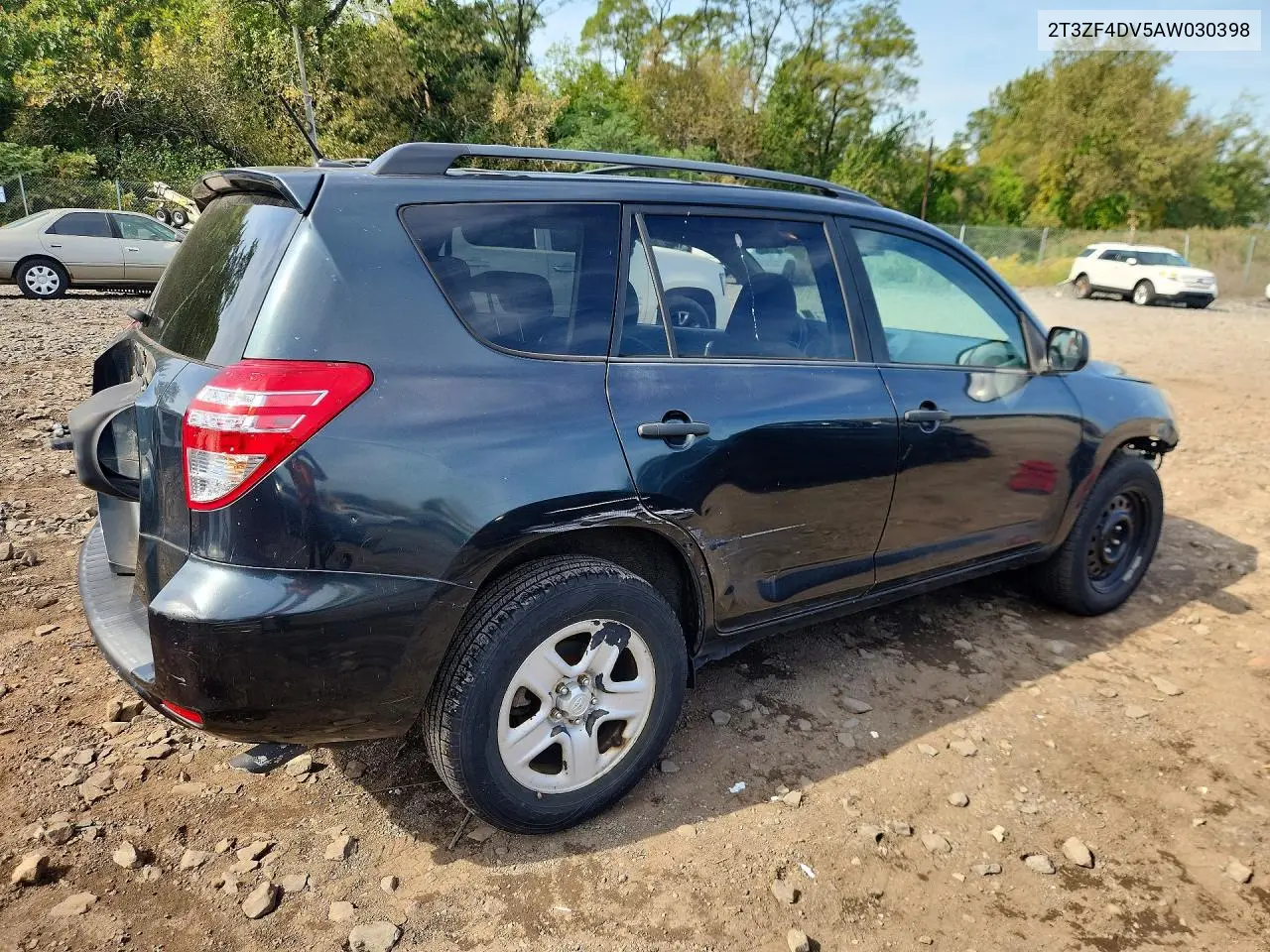 2010 TOYOTA RAV 4 VIN 2T3ZF4DV5AW030398 — фото 3