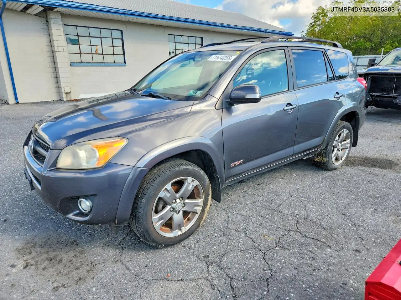 TOYOTA RAV 4 2010, VIN JTMRF4DV3A5035803