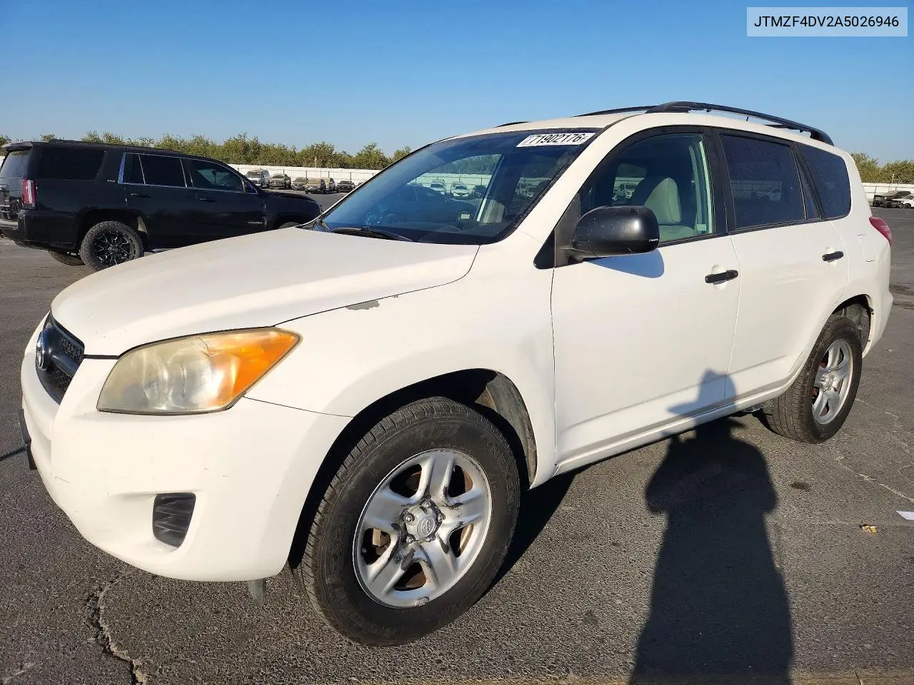 TOYOTA RAV 4 2010, VIN JTMZF4DV2A5026946