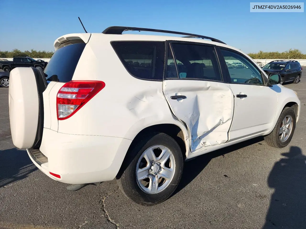 2010 TOYOTA RAV 4 VIN JTMZF4DV2A5026946 — фото 3