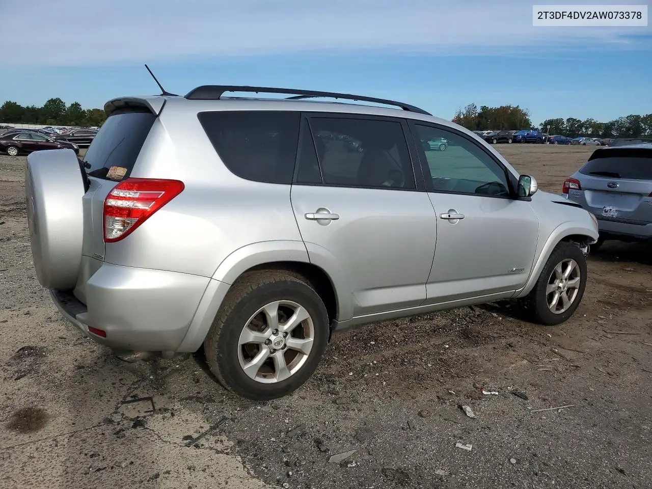 2010 TOYOTA RAV 4 VIN 2T3DF4DV2AW073378 — фото 3